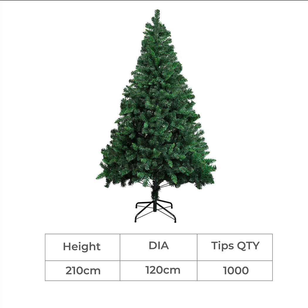 SANTACO 2.1M Christmas Tree with Stand