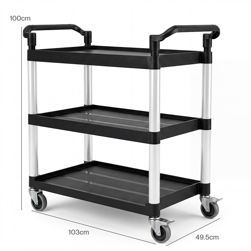 Monvelo Tool Trolley Cart Rolling Utility Storage Organiser Garage Workshop