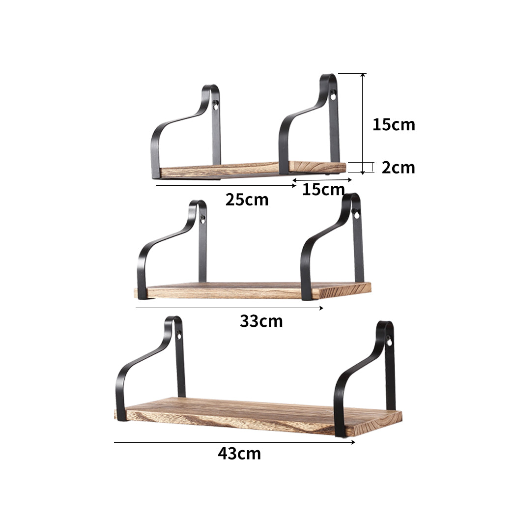 Levede Floating Shelf Brackets Display