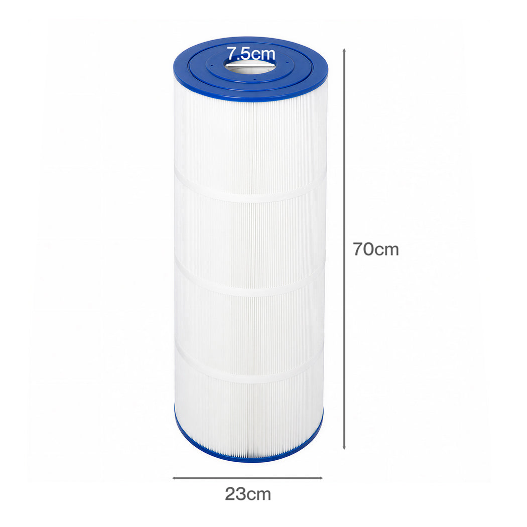 Cleanflo Pool Filter Cartridge Replacement for ZX250 Pool Pump Filter 23x70cm