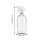 6x 500ml Clear Glass Spray Bottles Trigger