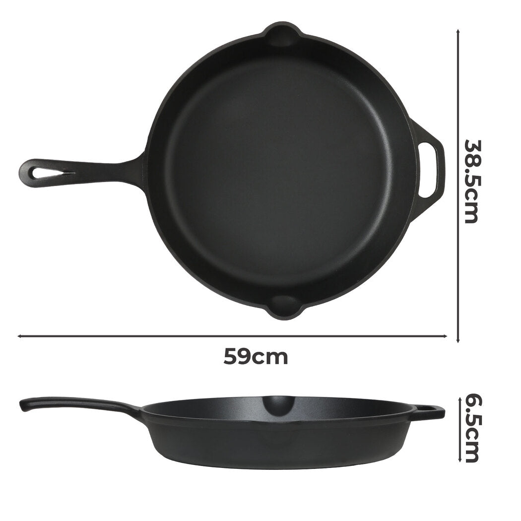 Toque Non Stick Frying Pan Cast Iron Steak Skillet