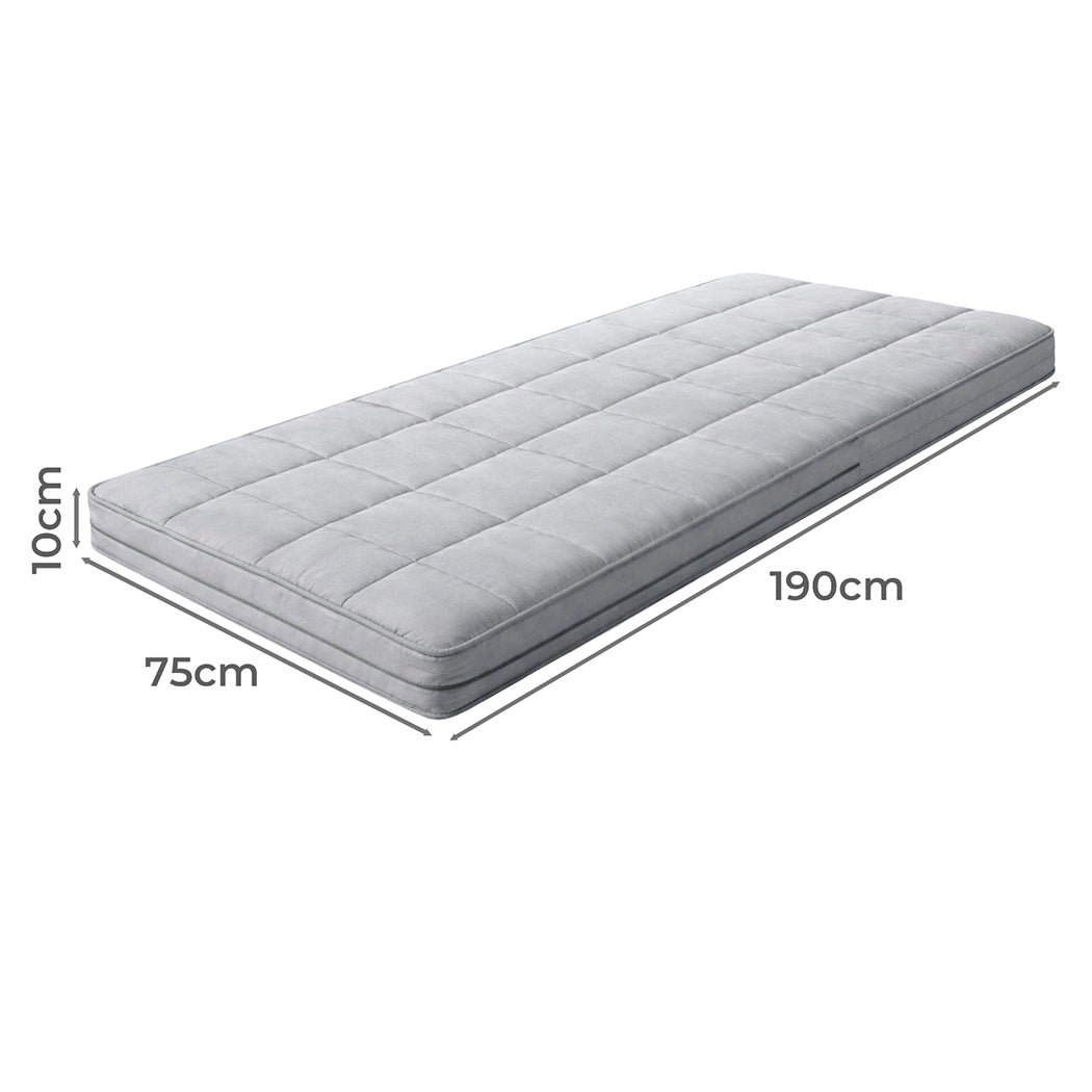 Dreamz Floor Mattress Single Portable Foldable Foam Sleeping Pad Bed Roll Up Mat