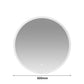 EMITTO LED Wall Mirror Round Anti-fog 60CM