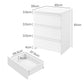 Levede Bedside Table Side Table 3 Drawers Storage Nightstand Bedroom Cabinet