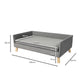 PaWz Pet Sofa Bed Dog Warm Soft Lounge Grey