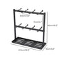 Levede Mug Rack 2 Tier 16 Hook Metal Coffee Cup Holder Stand Organizer Kitchen