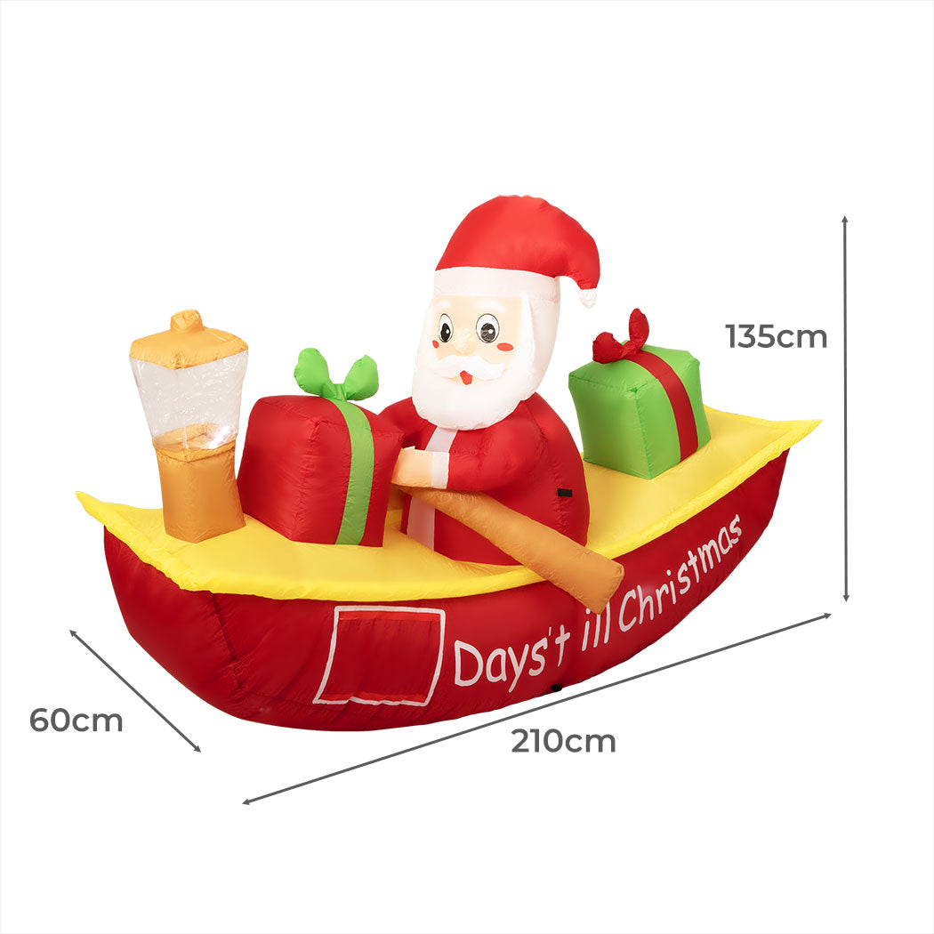 Santaco Christmas Inflatable Santa Clau