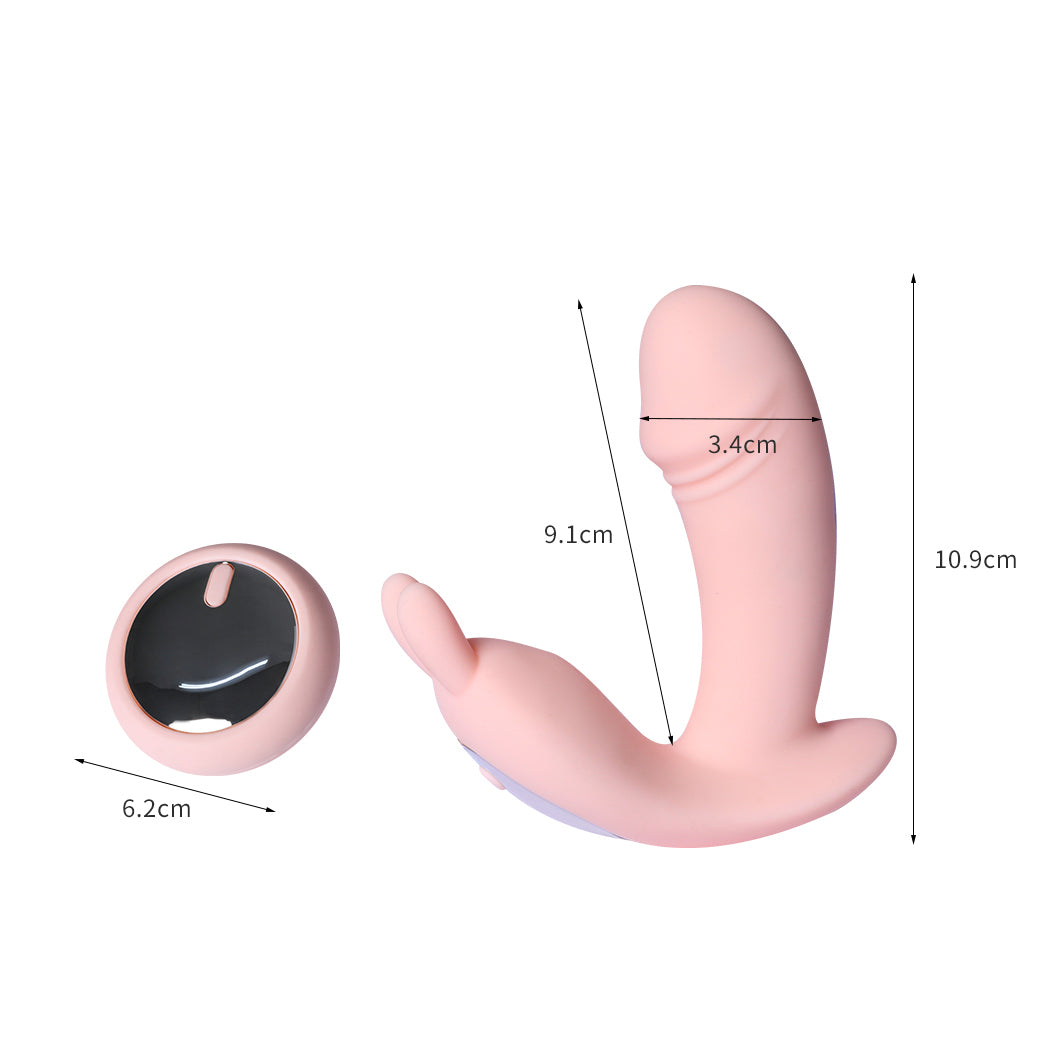Urway Rabbit Vibrator Wireless Control Pink