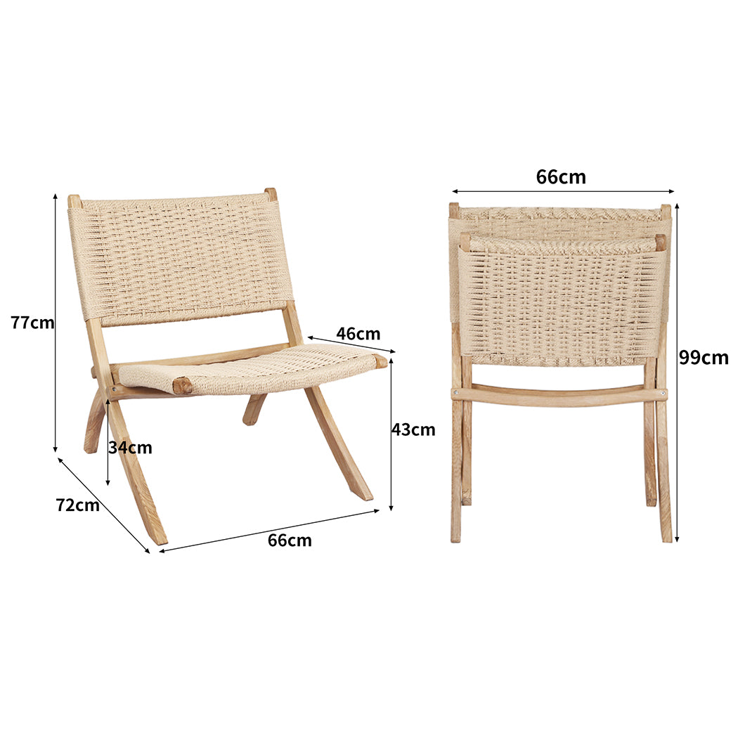 Levede 6x Accent Chair Foldable Recliner
