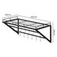 Toque Wall Mounted Pot Pan Rack Multipurpose Holder