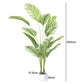 Lambu Artificial Tree Palm Fake Leaves Large Artificial Plants Indoors 180cm