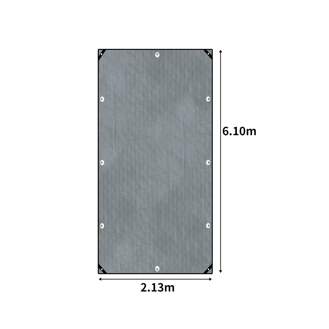 Manan Tarp Tarpaulin 200GSM Camping 2.13x6.1m