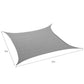 Mountview Sun Shade Sail Cloth Canopy Charcoal 180