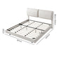 Levede Floating Bed Frame With RGB LED Light Headboard Base Platform King