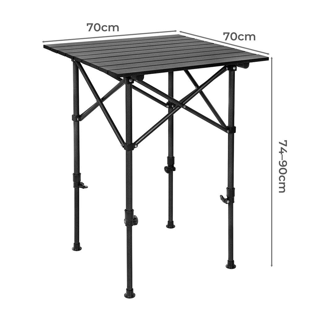 Levede Camping Table Folding Aluminum Portable BBQ Desk