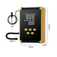 Manan 12V 150PSI Portable Tire Inflator with LED Light
