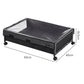 Levede 2Pcs Under Bed Storage Box Wheels Clothes Organizer Dustproof 48L