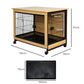 PaWz Wooden Wire Dog Kennel Side End XXL XX-Large