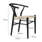 Levede 4x Dining Chairs Wooden Hans Black