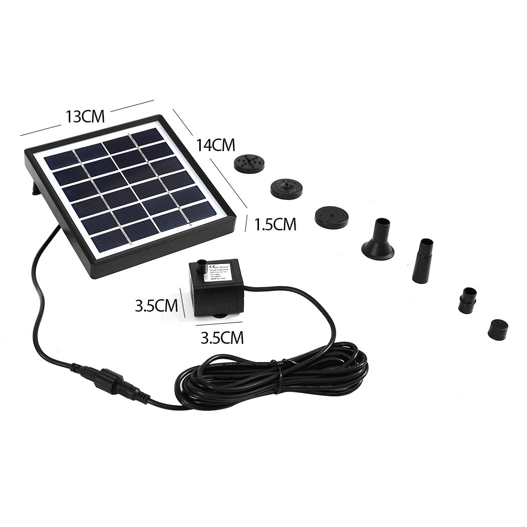 Lambu Solar Powered Water Fountain Pump