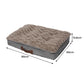 PaWz Dog Calming Bed Pet Cat Removable M Khaki Medium