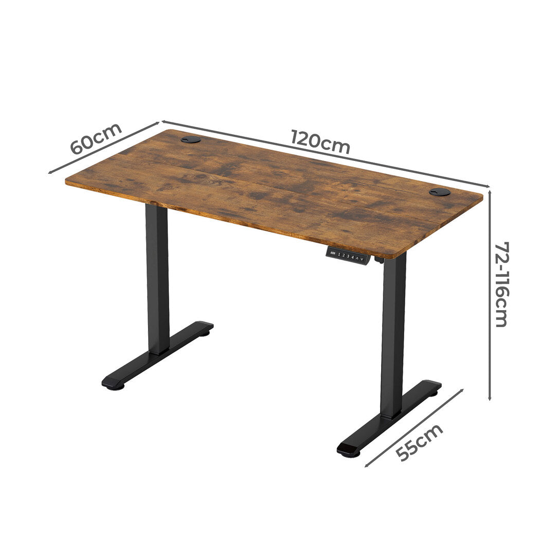 Levede Electric Standing Desk Height Adjustable 120cm