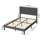 Levede Bed Frame Upholstered Platform Mattress Base Double