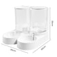Pawz Automatic Pet Feeder Water Dispenser Set 3.2L