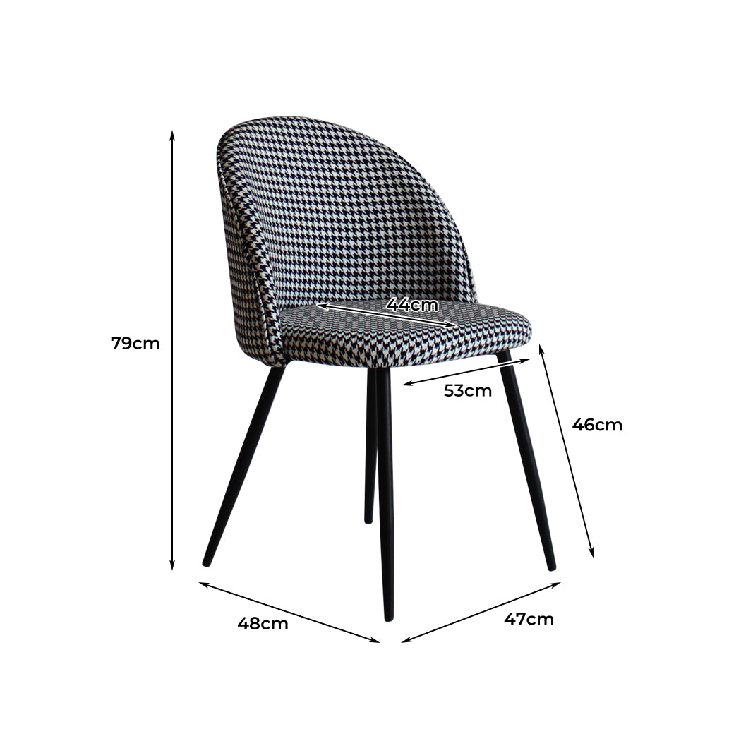 Levede 8x Dining Chairs Kitchen Cafe