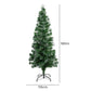SANTACO Christmas Tree Fibre Optic 1.8M