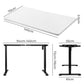 Levede Motorised Standing Desk Adjustable 140cm White 1000x 1MM