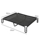 Pawz Elevated Dog Bed L Breathable Mesh Cooling for Indoor Outdoor Black