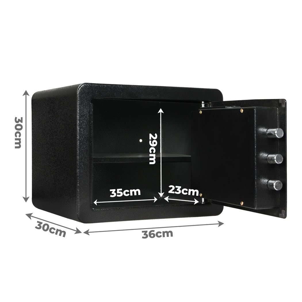 23.3L Digital Security Safe Box Password Key Lock Cash