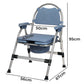 Levede Commode Chair Adjustable Bedside Seat Elderly Pregnant Disability Aid