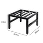 Levede Plant Stand 3 Tier Outdoor Carbon Steel Heavy Duty for Garden Patio Black