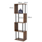 Levede Bookshelf 5 Tier Display Shelf Bookcase Storage Rack S-Shaped Anti-Tip