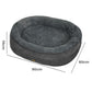 Pawz Orthopedic Plush Dog Bed Soft Washable Pet Bed Grey Cosy Cushion L Size