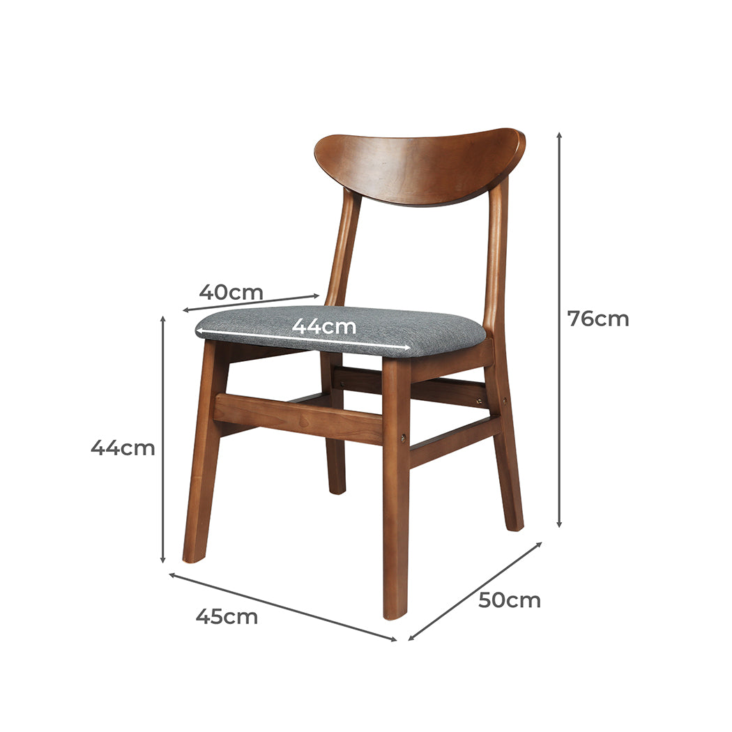 Levede 4xDining Chairs Kitchen Chair