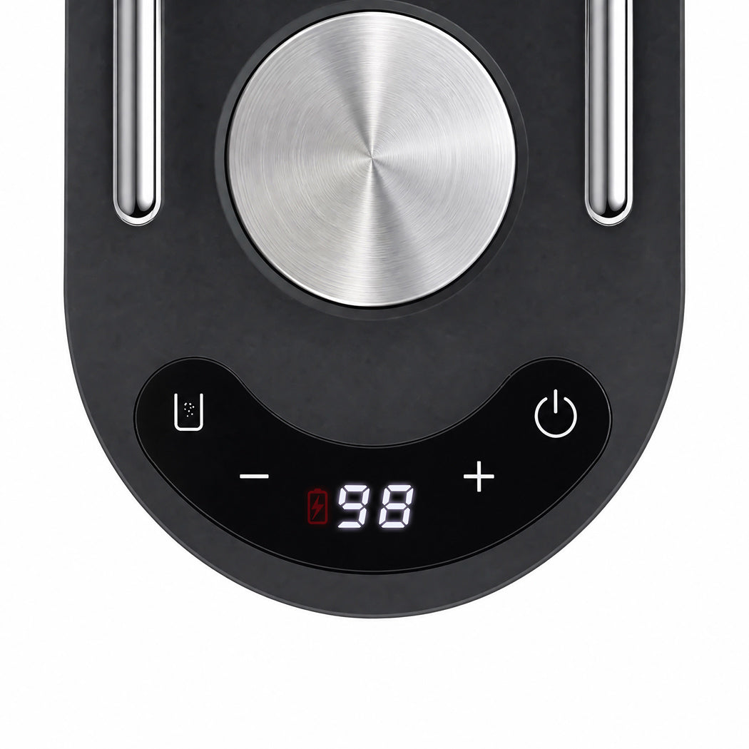 Spector Coffee Grinder USB Rechargeable Timer Memory 60 Settings Black