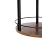 Toque Lazy Susan Turntable 3 Tier 360° Spin Pantry Organiser For Kitchen Brown