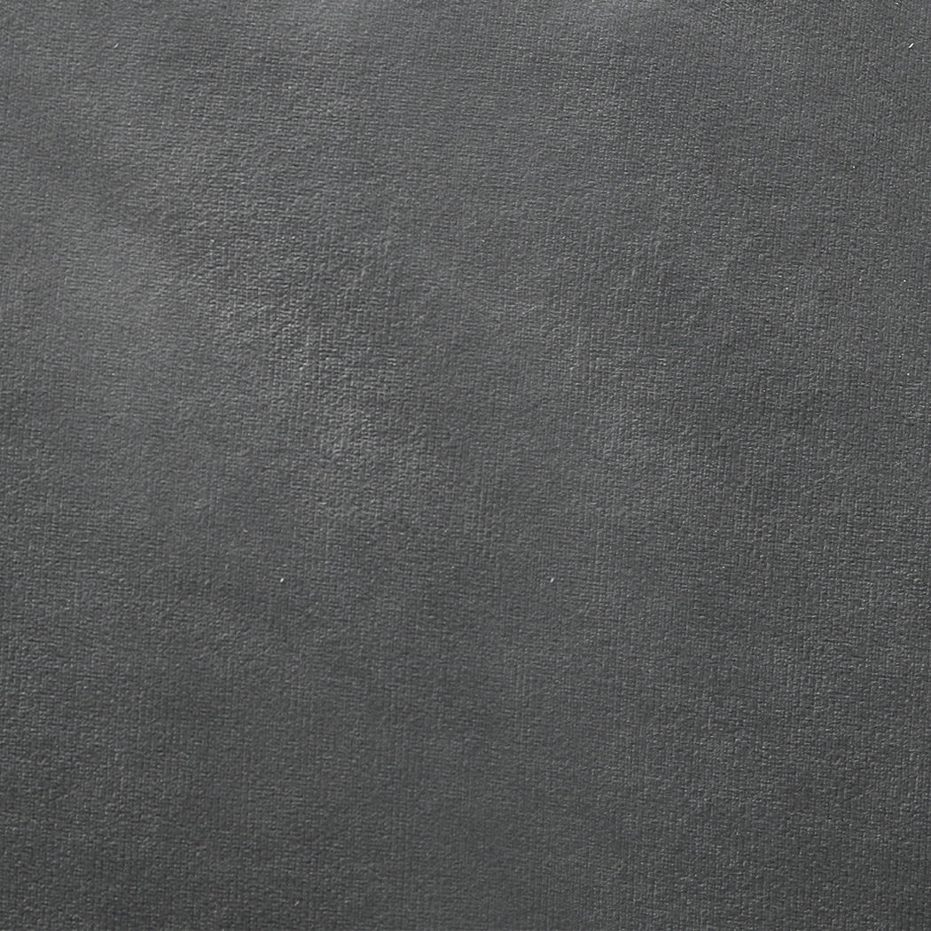 Marlow Bean Bag Chair Cover Soft Velvet Dark grey