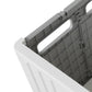 Folding Shopping Trolley Cart Portable Beige