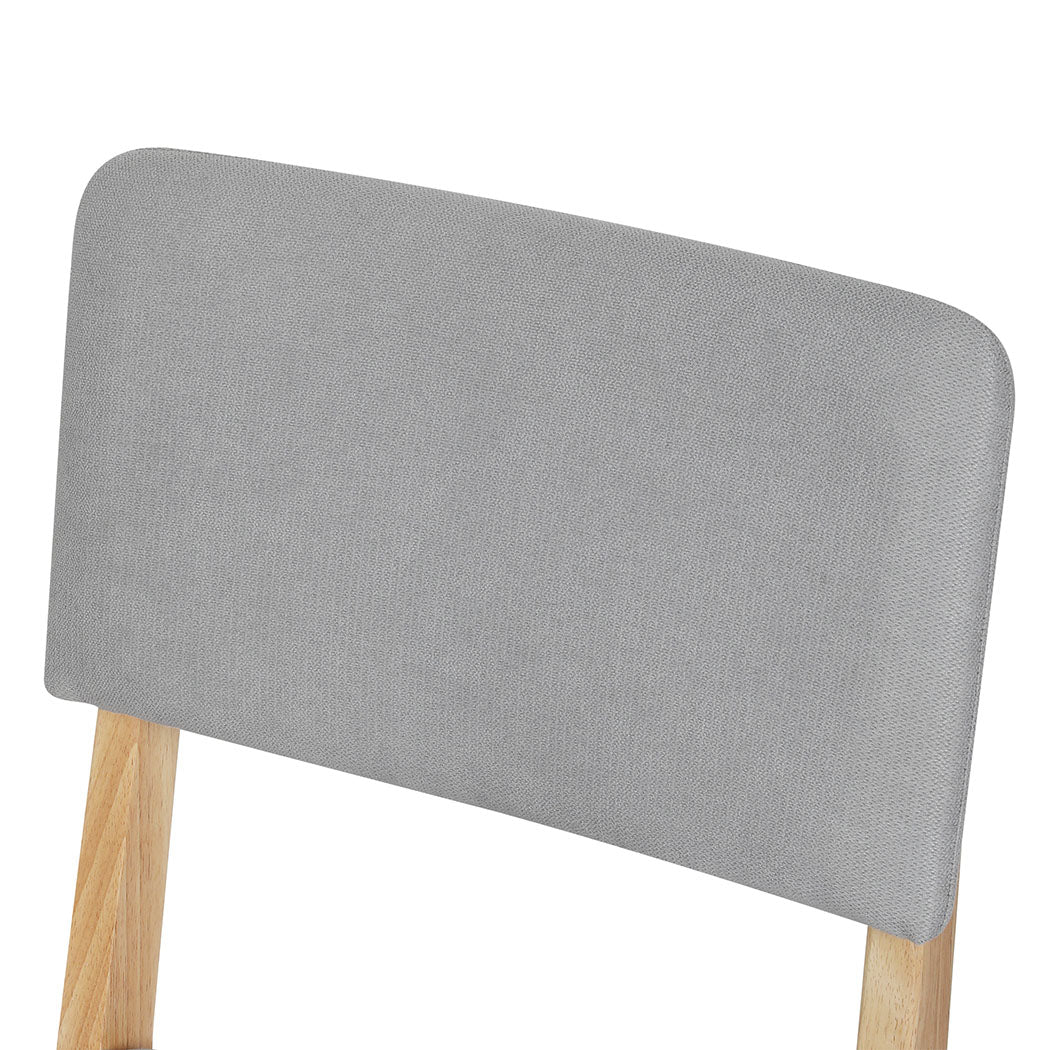 Levede Dining Chairs 4 Upholstered Kitchen Chair