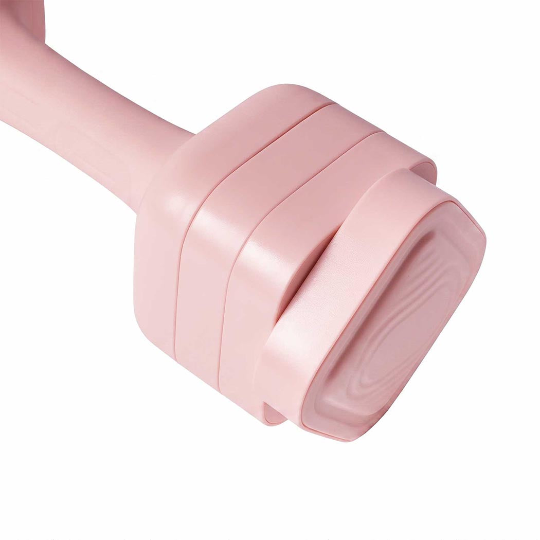 Centra Adjustable Dumbbells Set 2-5kg Quick Lock TPU Grip for Home Workout Pink