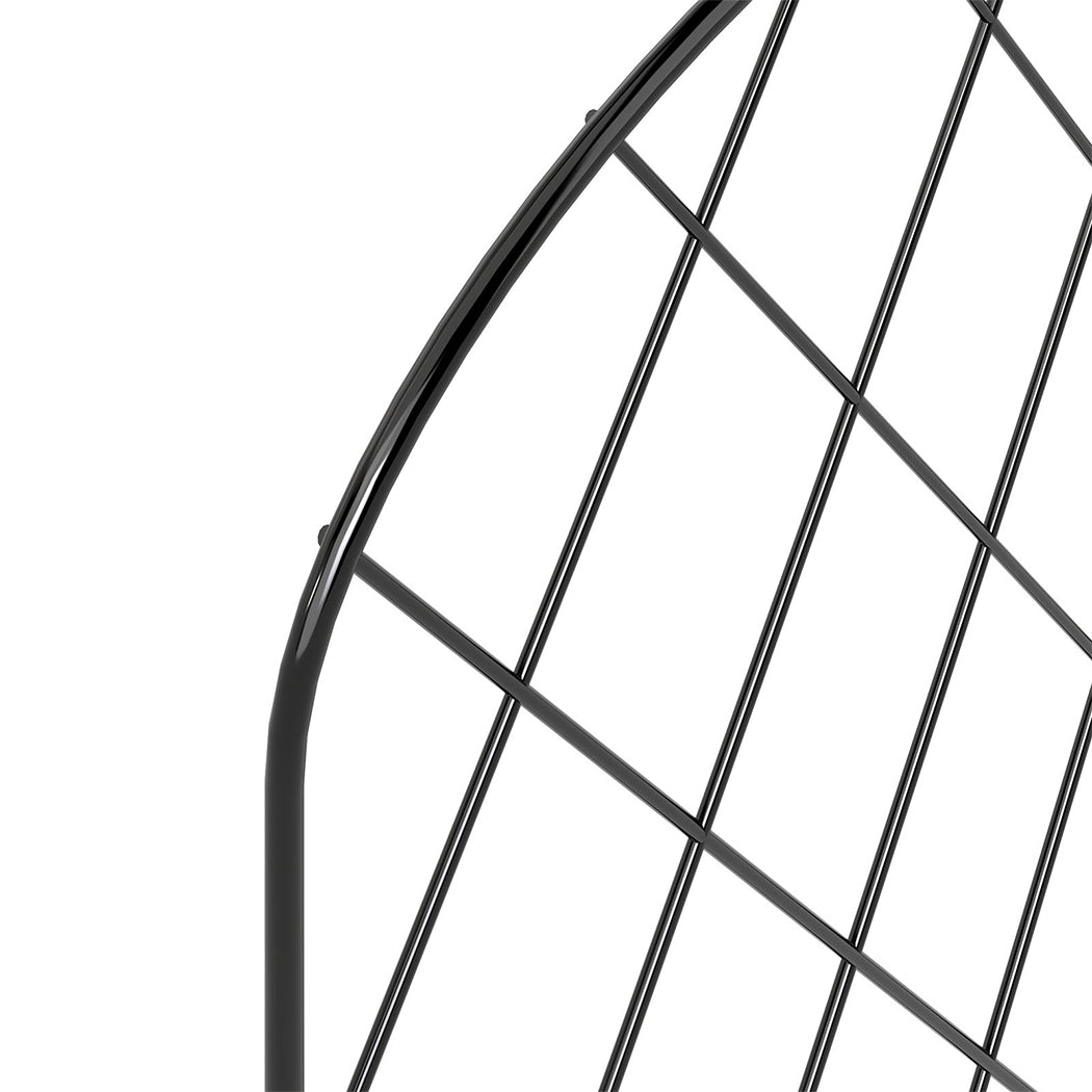 Mountview 10 Pcs Garden Fence Border Rustproof Metal