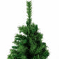 Santaco Christmas Tree 2.1m Slim PVC Xmas Tree with 797 Tips Green