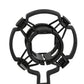 Levede Desktop Microphone Stand Adjustable Pop Filter Shock Mount Base Kit Black