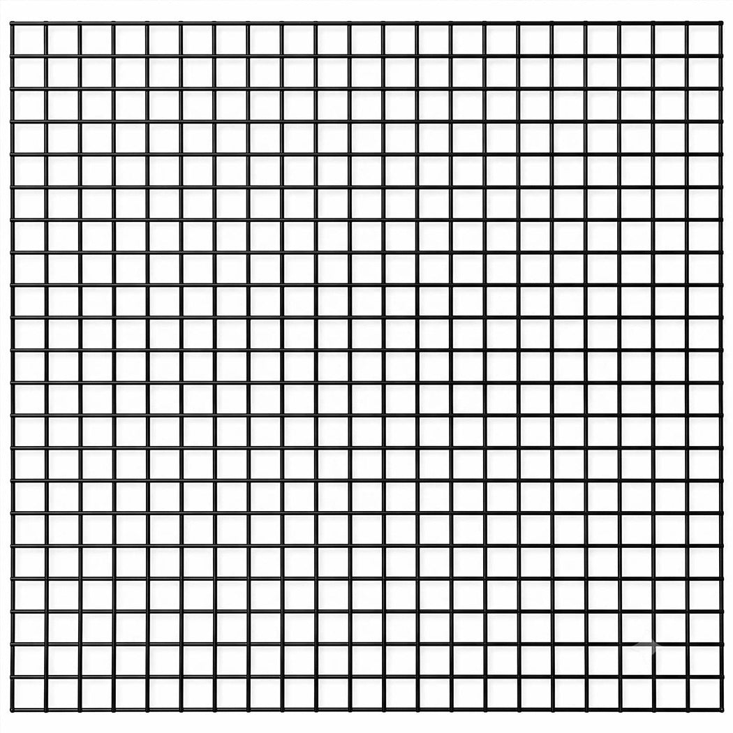Mountview Bird Proofing Mesh Set PVC 60 Fixing Clips 30m for Solar Panel Black