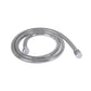 High Pressure Shower Head Set Rain Square Silver